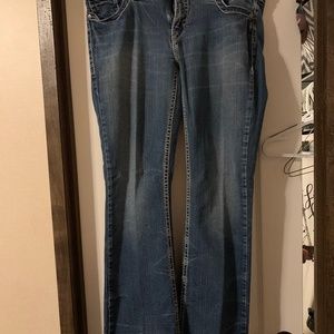 Silver Aiko Bootcut Jeans